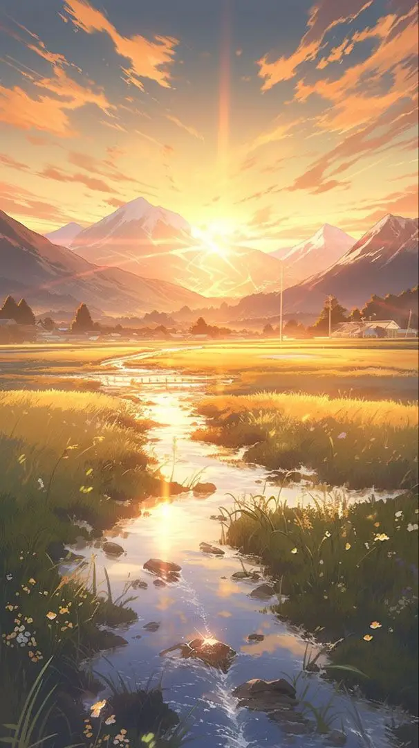 Hình nền anime phong cảnh tuyệt đẹp cho dân yêu thích nghệ thuật 34