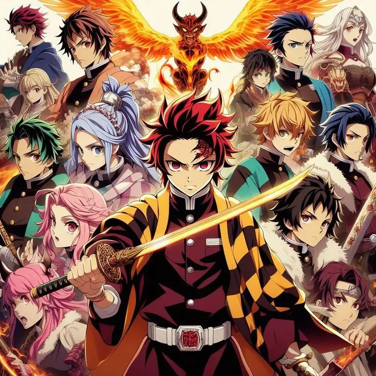 Hình nền anime thanh gươm diệt quỷ - Khám phá thế giới hoạt hình đỉnh cao 7
