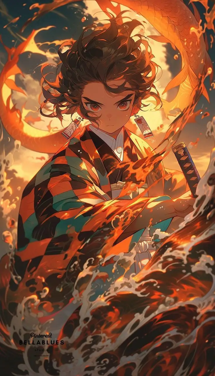Hình nền anime thanh gươm diệt quỷ - Khám phá thế giới hoạt hình đỉnh cao 22