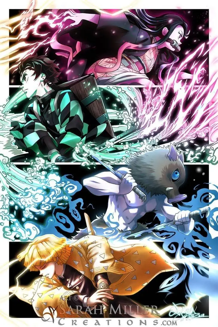Hình nền anime thanh gươm diệt quỷ - Khám phá thế giới hoạt hình đỉnh cao 50