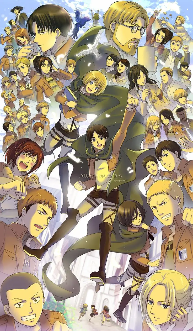 Hình nền Attack on Titan hấp dẫn cho người hâm mộ 3