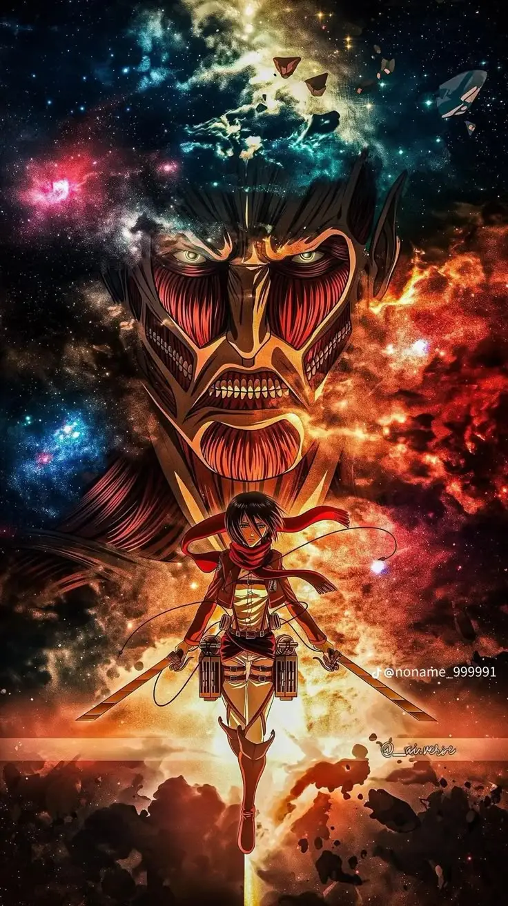 Hình nền Attack on Titan hấp dẫn cho người hâm mộ 9