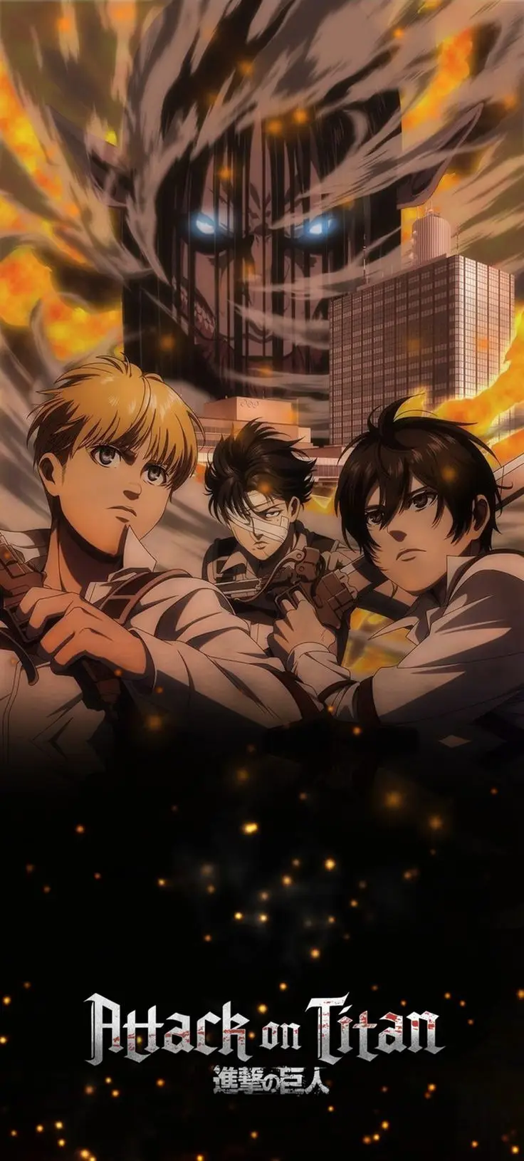 Hình nền Attack on Titan hấp dẫn cho người hâm mộ 26