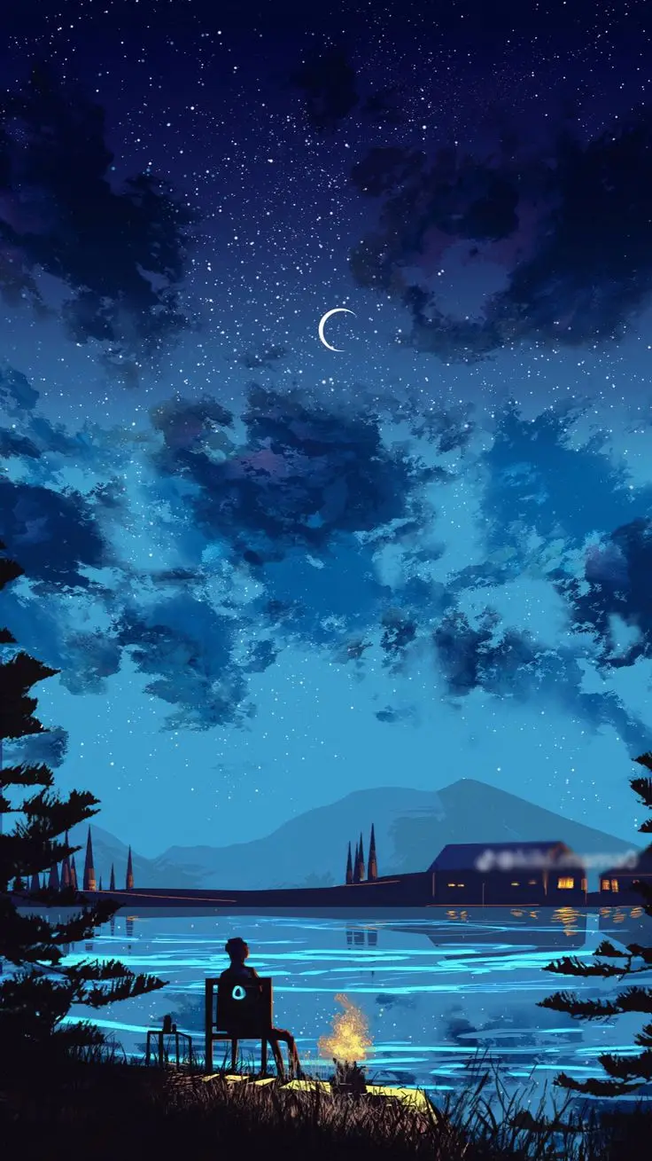Hình Nền Bình Yên Anime: Tuyển Tập Hình Ảnh Đáng Yêu 33