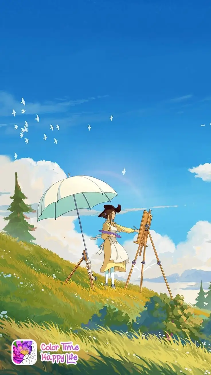 Hình Nền Bình Yên Anime: Tuyển Tập Hình Ảnh Đáng Yêu 40