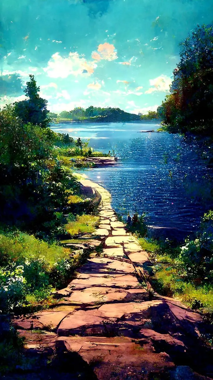 Hình Nền Bình Yên Anime: Tuyển Tập Hình Ảnh Đáng Yêu 44