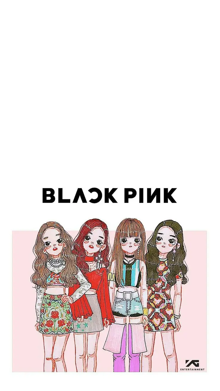 Hình Nền Blackpink Chibi Cute Đáng Yêu 31