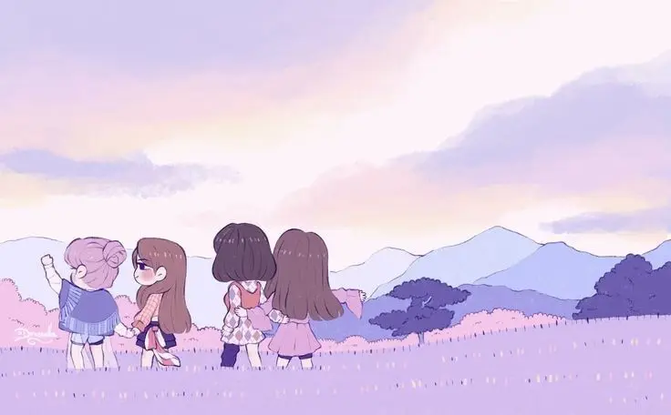 Hình Nền Blackpink Chibi Cute Đáng Yêu 36