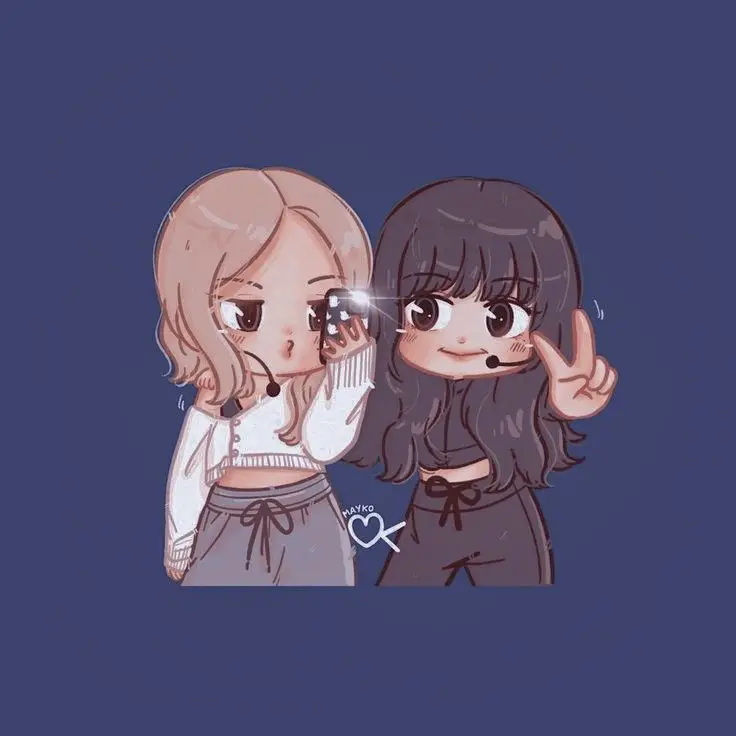 Hình Nền Blackpink Chibi Cute Đáng Yêu 54