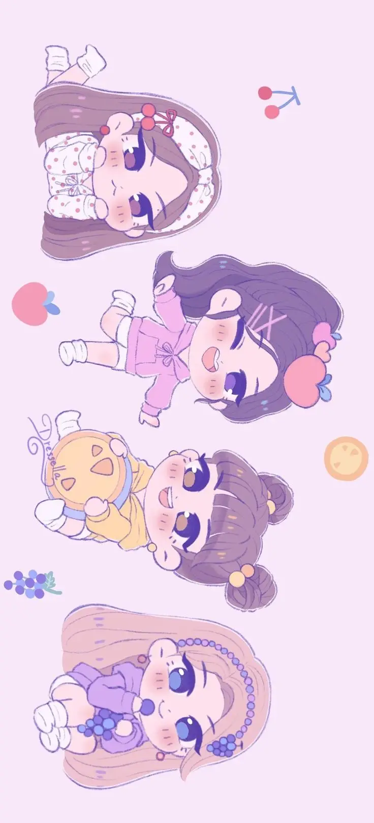 Hình Nền Blackpink Chibi Cute Đáng Yêu 55