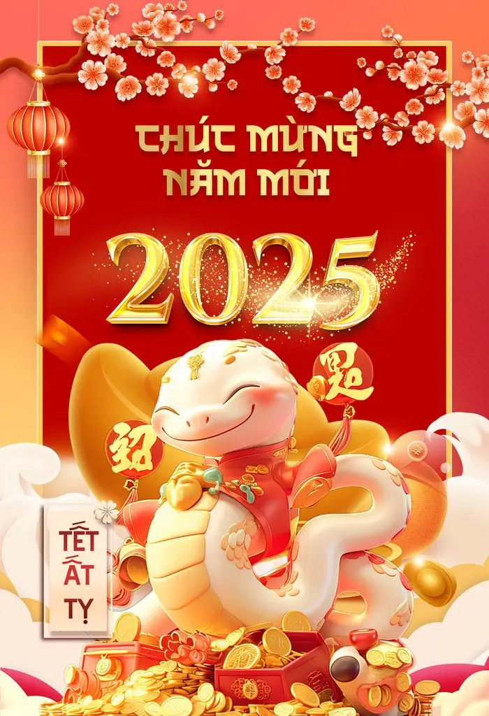 Hình nền chúc mừng năm mới tươi vui 6