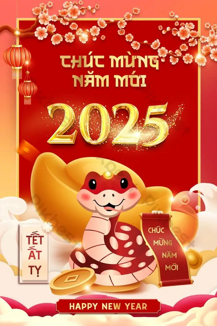 Hình nền chúc mừng năm mới tươi vui 13