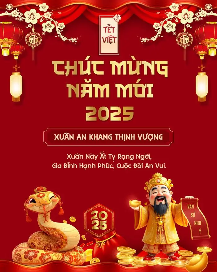 Hình nền chúc mừng năm mới tươi vui 20