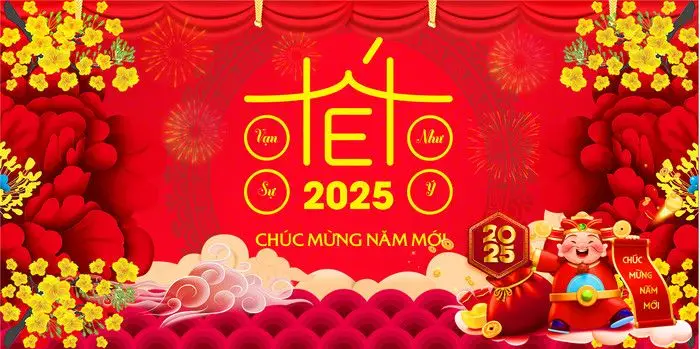 Hình nền chúc mừng năm mới tươi vui 22