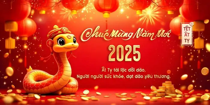 Hình nền chúc mừng năm mới tươi vui