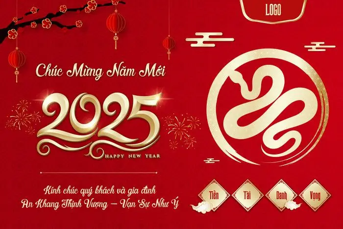 Hình nền chúc mừng năm mới tươi vui 47