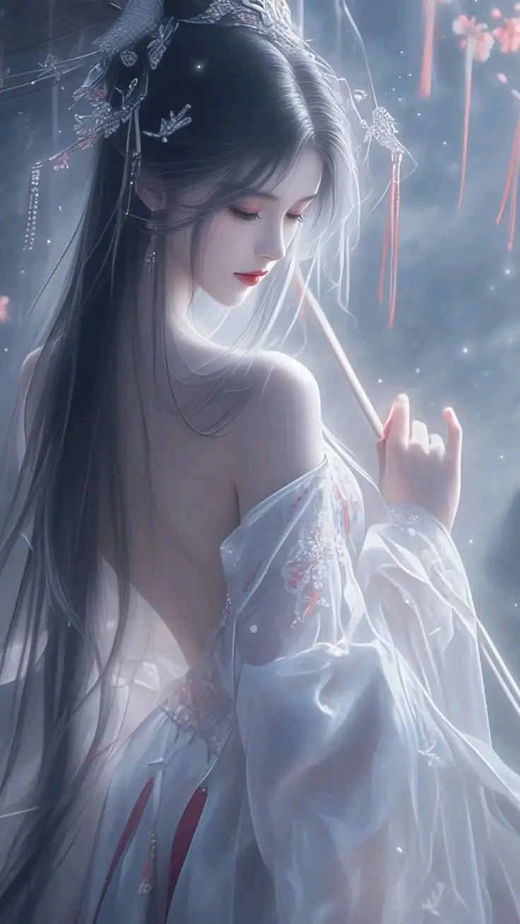 Hình nền cô gái anime dễ thương 4
