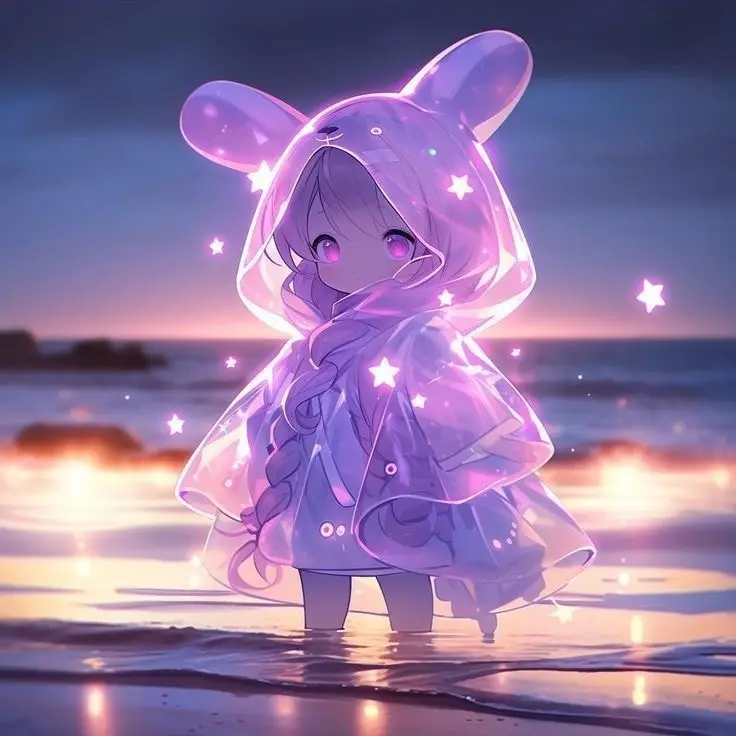 Hình nền cô gái anime dễ thương