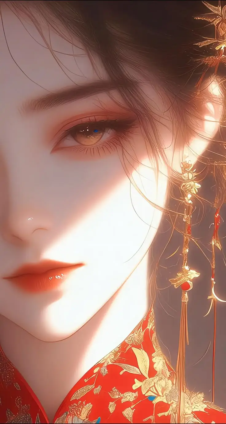Hình nền cô gái anime dễ thương 11