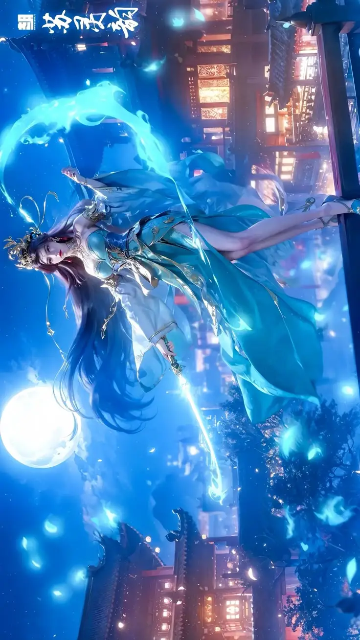 Hình nền cô gái anime dễ thương 21