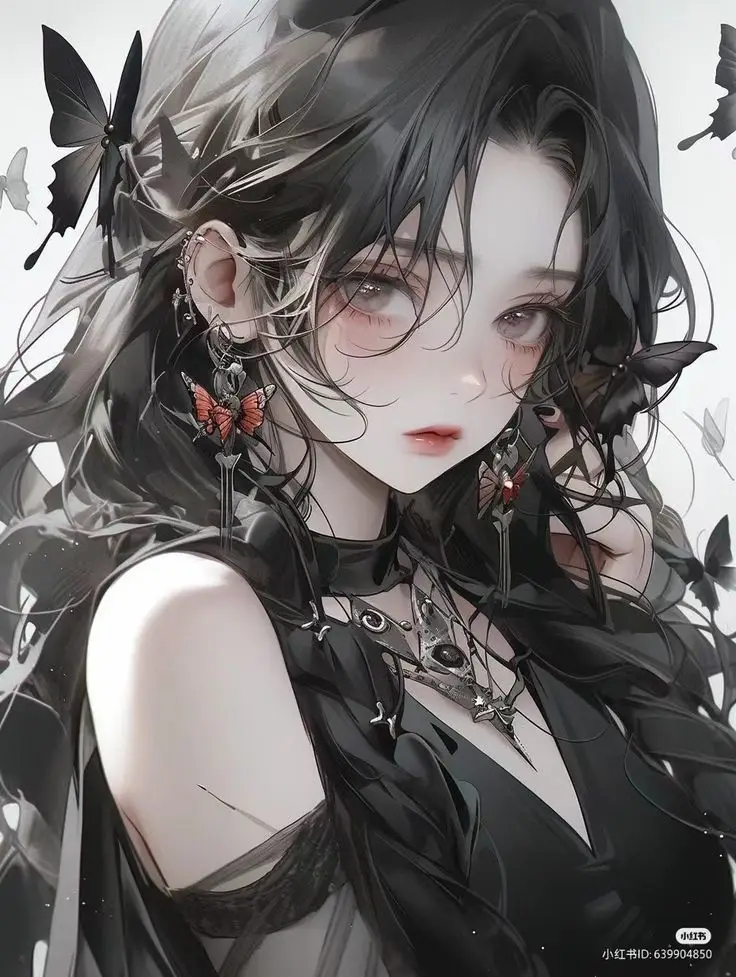 Hình nền cô gái anime dễ thương 22