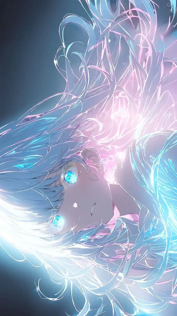 Hình nền cô gái anime dễ thương 23