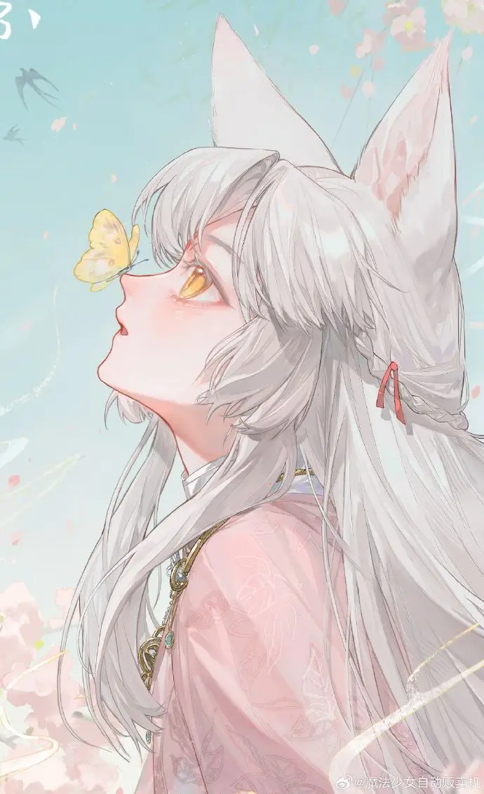 Hình nền cô gái anime dễ thương 28