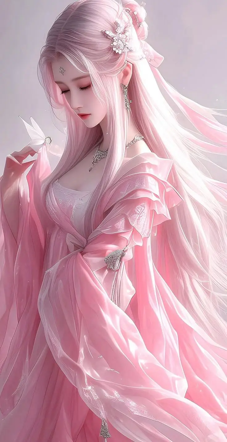 Hình nền cô gái anime dễ thương 37