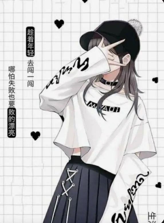Hình nền cô gái anime dễ thương 45