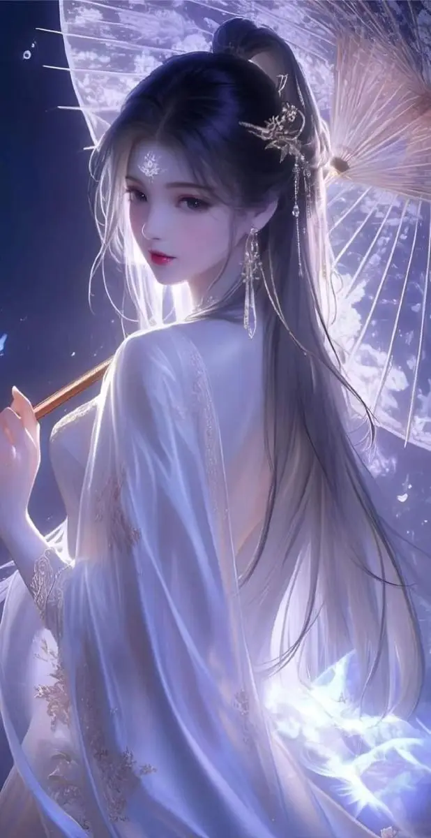 Hình nền cô gái anime dễ thương 55