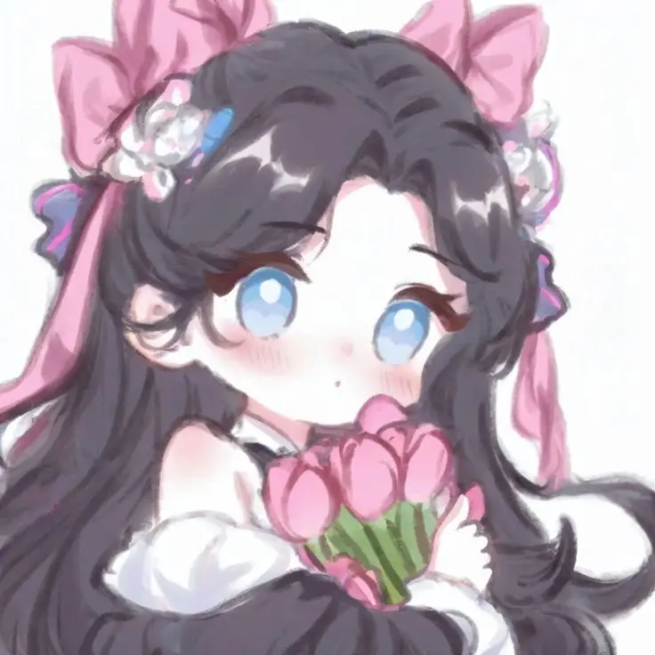 Hình nền cô gái anime dễ thương 59