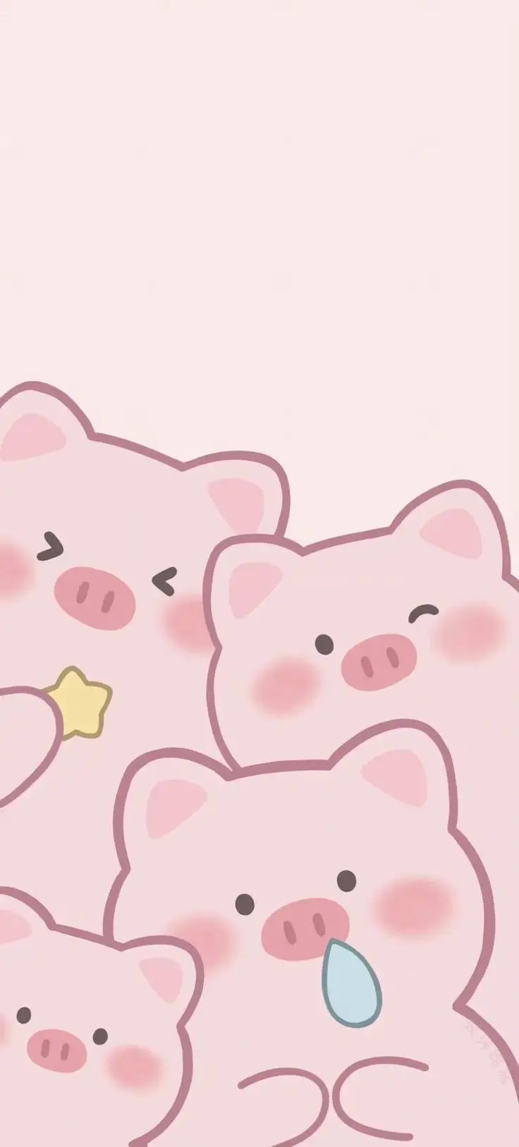 Hình Nền Con Heo Cute Dễ Thương Cho Máy Tính 8