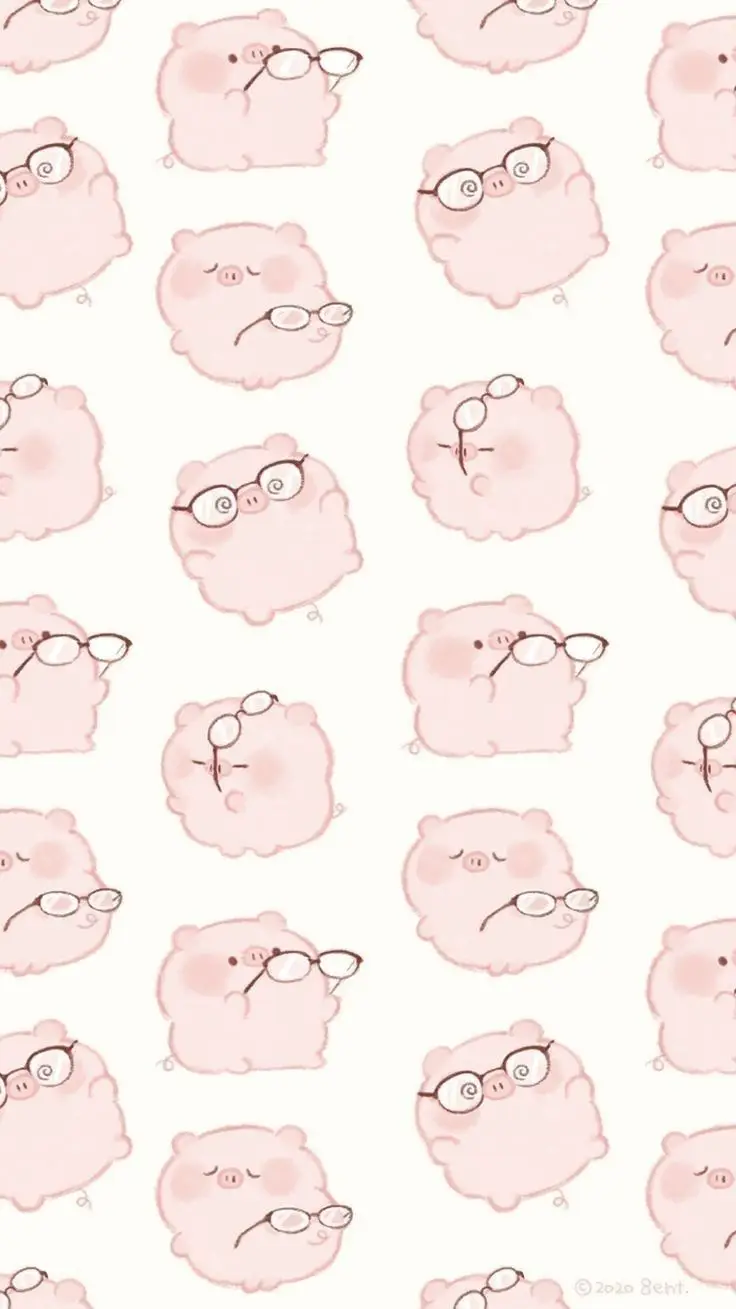 Hình Nền Con Heo Cute Dễ Thương Cho Máy Tính 10