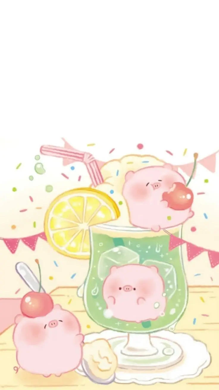 Hình Nền Con Heo Cute Dễ Thương Cho Máy Tính 11