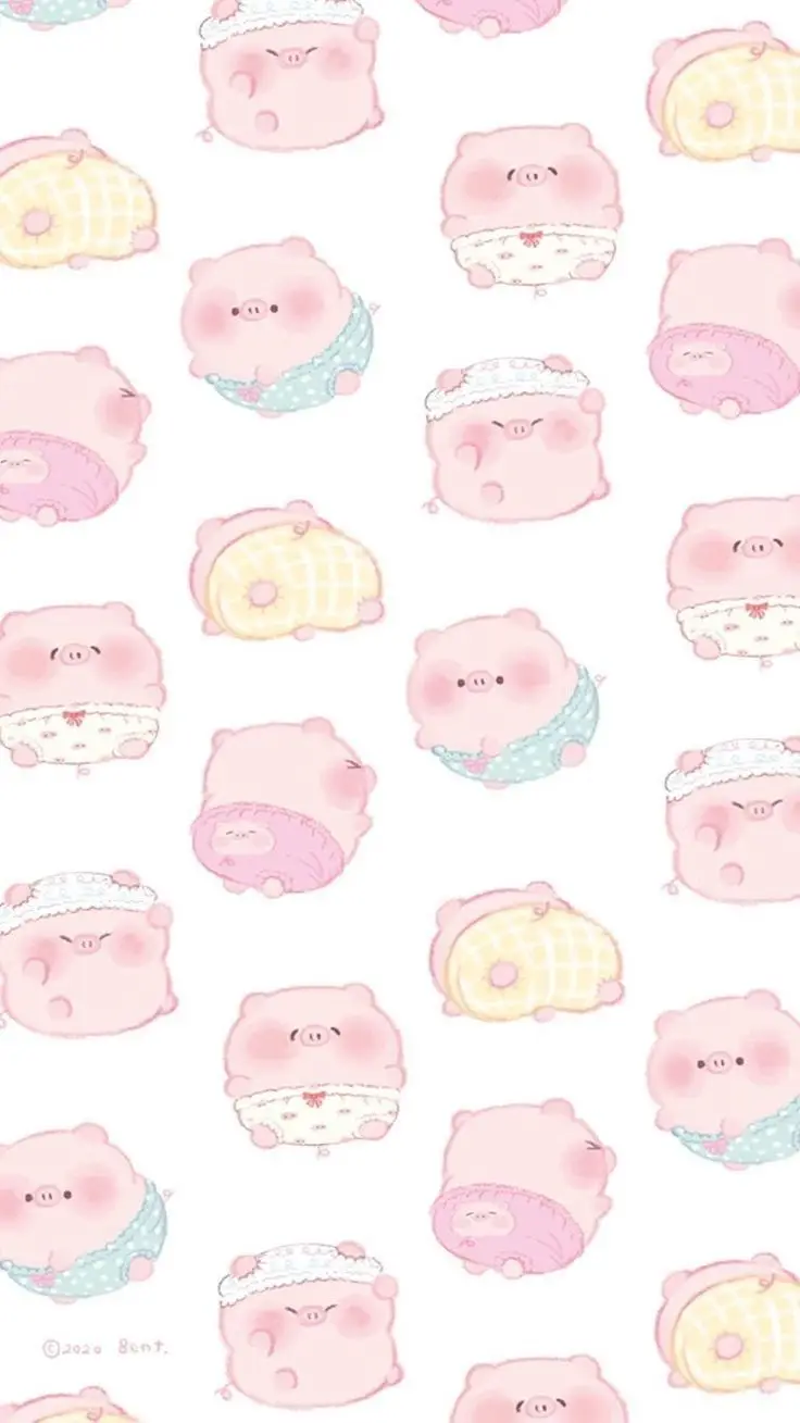 Hình Nền Con Heo Cute Dễ Thương Cho Máy Tính 12
