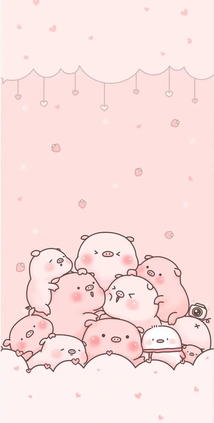 Hình Nền Con Heo Cute Dễ Thương Cho Máy Tính 29