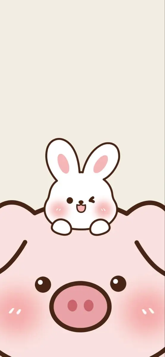 Hình Nền Con Heo Cute Dễ Thương Cho Máy Tính 46