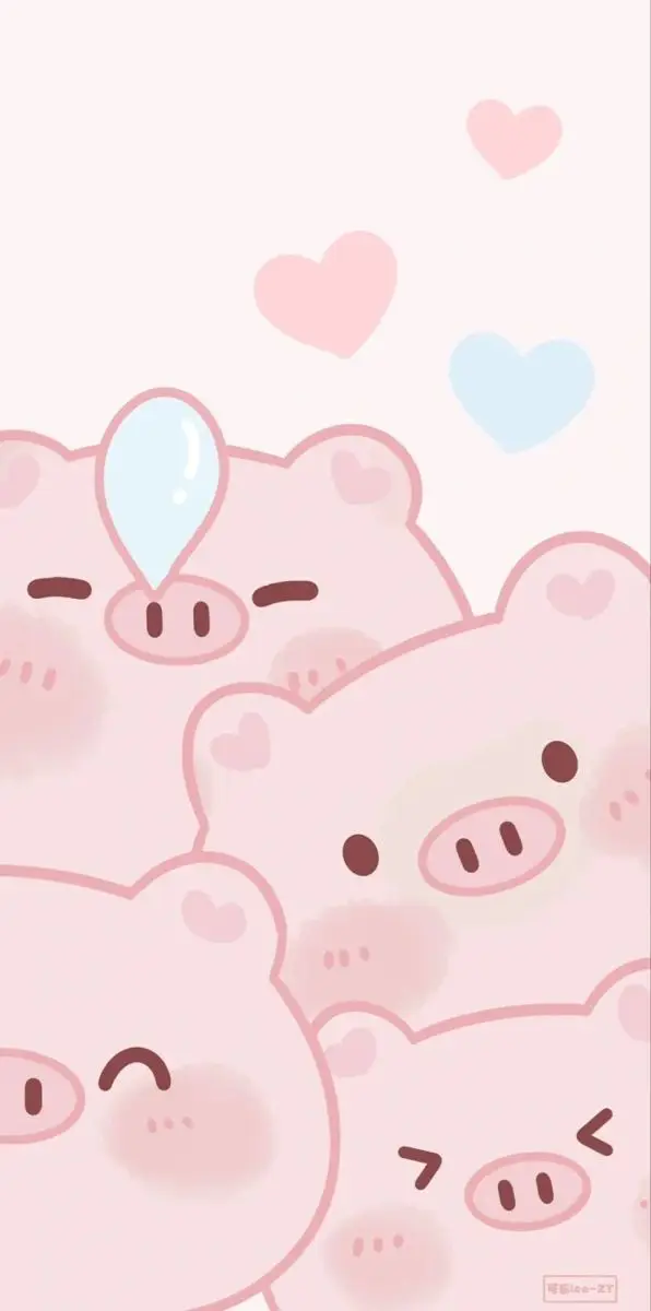 Hình Nền Con Heo Cute Dễ Thương Cho Máy Tính 51