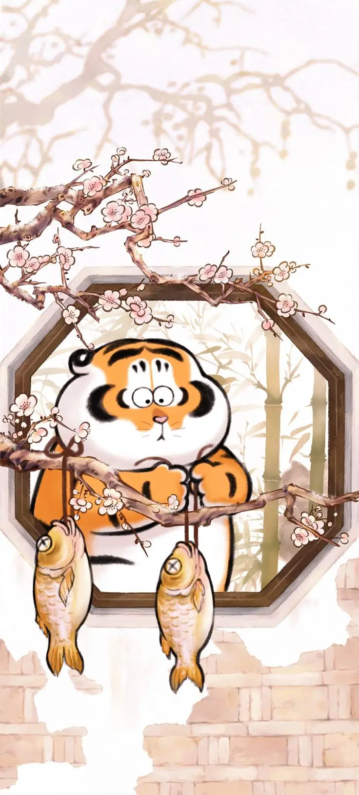 Hình nền con hổ cute độc đáo và sáng tạo 45