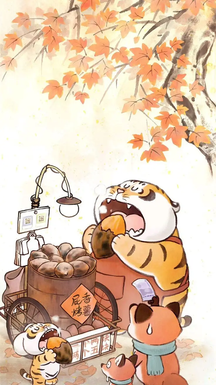 Hình nền con hổ cute độc đáo và sáng tạo 46