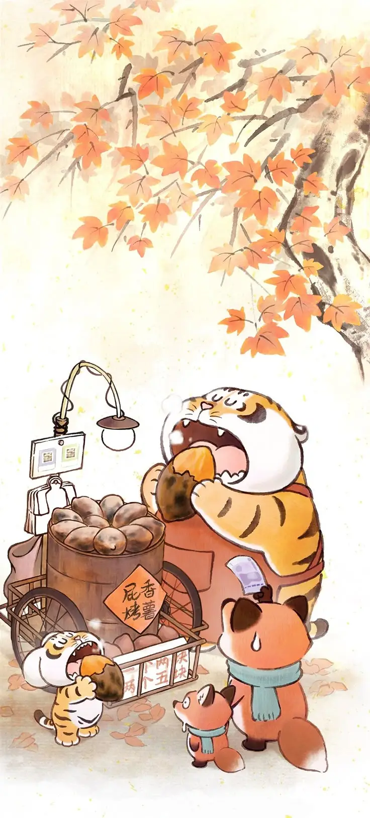 Hình nền con hổ cute độc đáo và sáng tạo 51