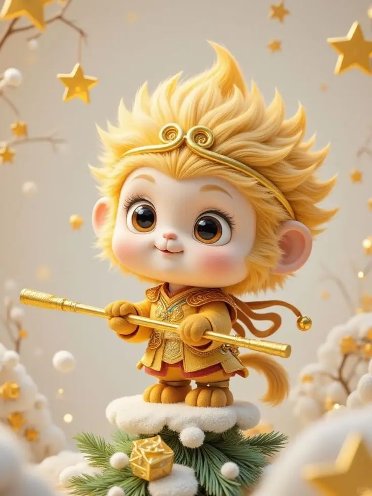 Hình nền con khỉ cute dễ thương 11