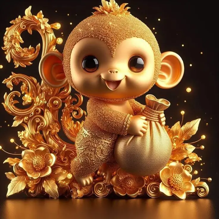 Hình nền con khỉ cute dễ thương 23