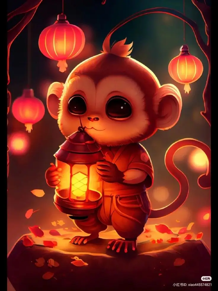 Hình nền con khỉ cute dễ thương 26