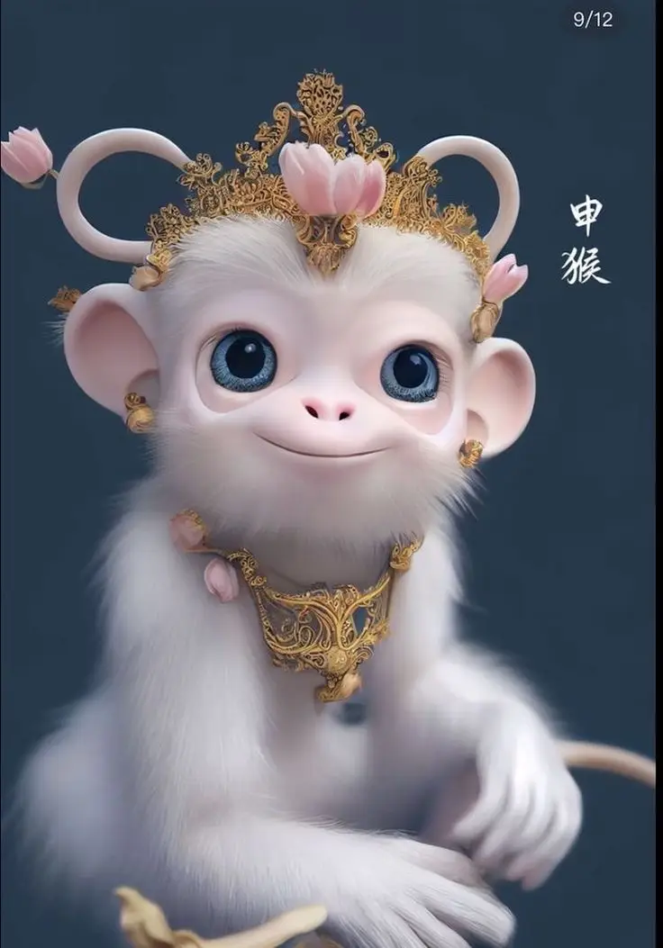 Hình nền con khỉ cute dễ thương 27