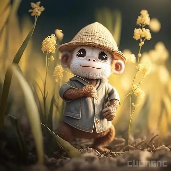 Hình nền con khỉ cute dễ thương 41