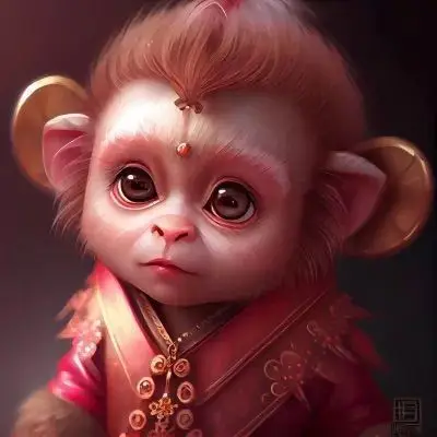 Hình nền con khỉ cute dễ thương 48