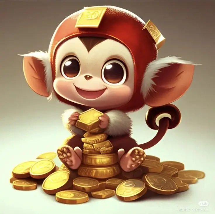 Hình nền con khỉ cute dễ thương 55