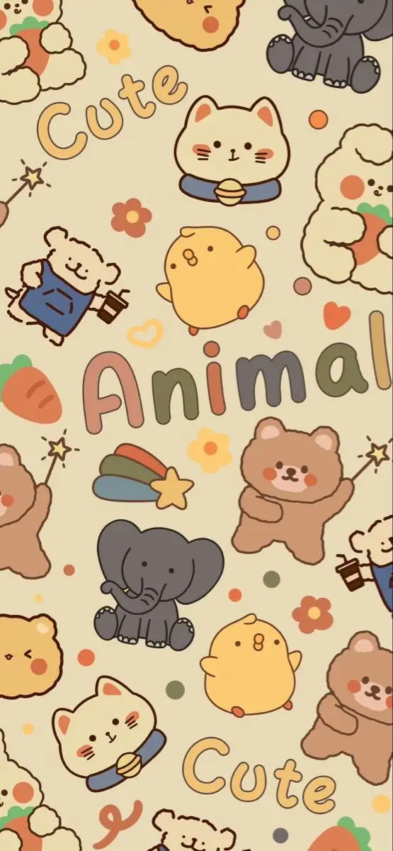 Hình Nền Con Vật Cute Anime - Tuyển Tập Ảnh Dễ Thương Dành Cho Fan Anime 20