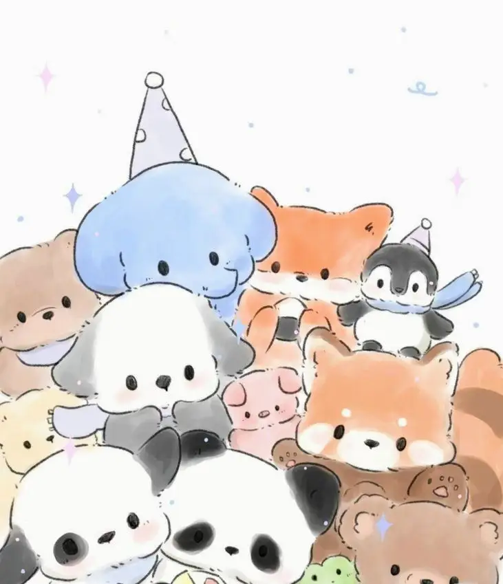 Hình Nền Con Vật Cute Anime - Tuyển Tập Ảnh Dễ Thương Dành Cho Fan Anime 31